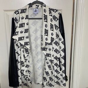 Juicy Couture Womens Regular Fit French Terry Blazer, NWOT